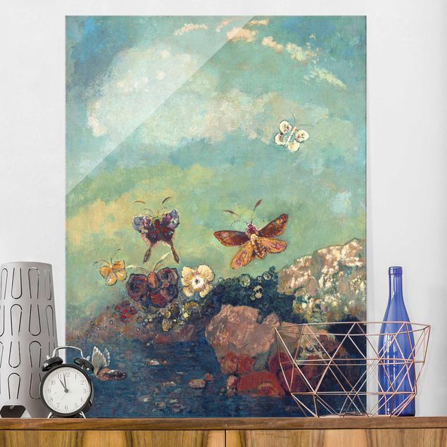 quadros para parede Odilon Redon - Butterflies