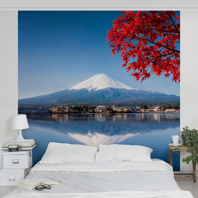 decoraçao para parede de cozinha Mt. Fuji In The Fall