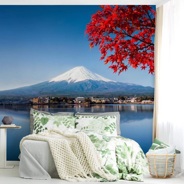 papel de parede urbano Mt. Fuji In The Fall