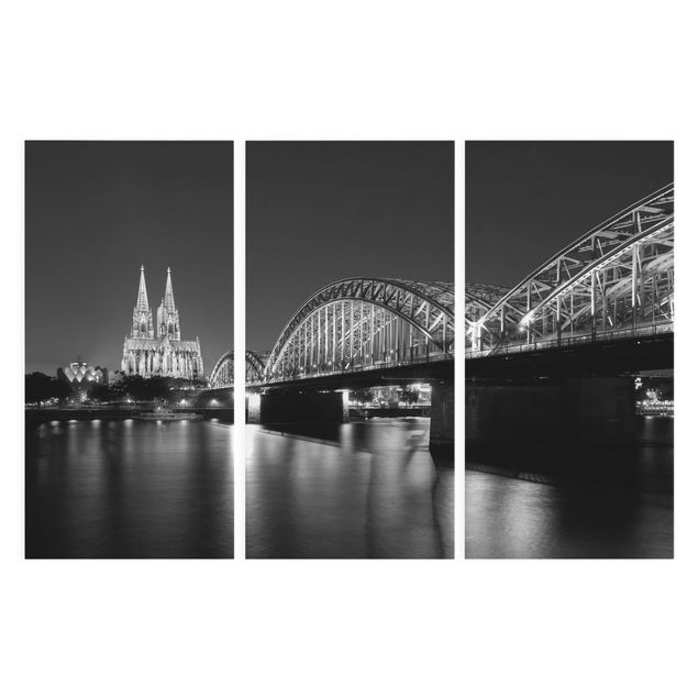 Quadros cidades Cologne At Night II