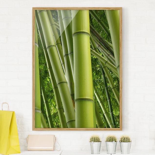 Quadros bambu Bamboo Trees No.2