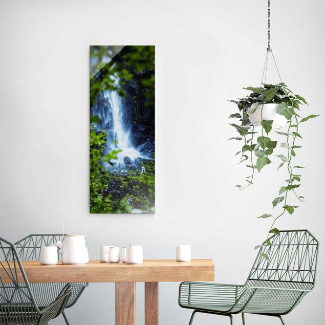 quadros de paisagens View Of Waterfall