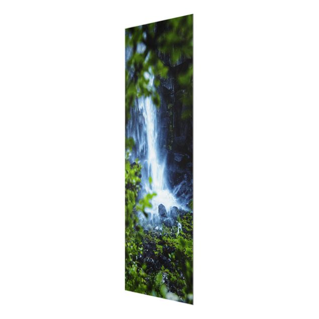 quadros decorativos para sala modernos View Of Waterfall