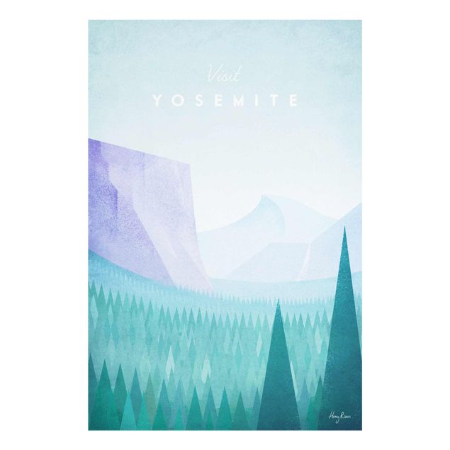 Quadros paisagens Travel Poster - Yosemite Park
