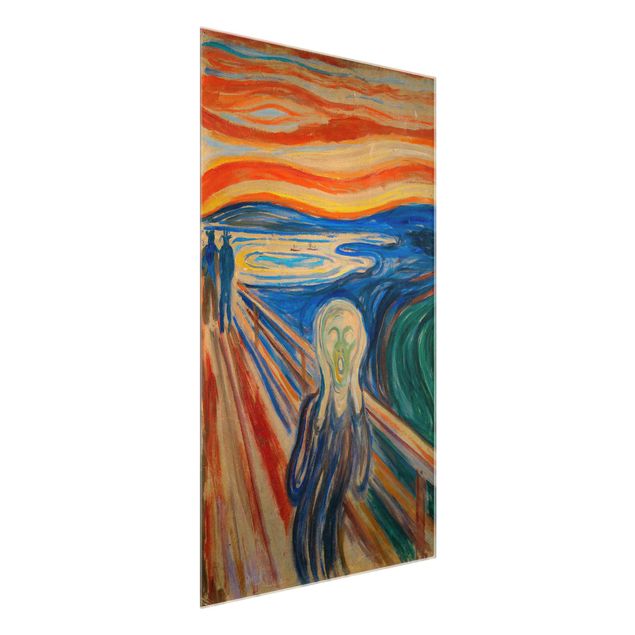 Quadros movimento artístico Pós-impressionismo Edvard Munch - The Scream