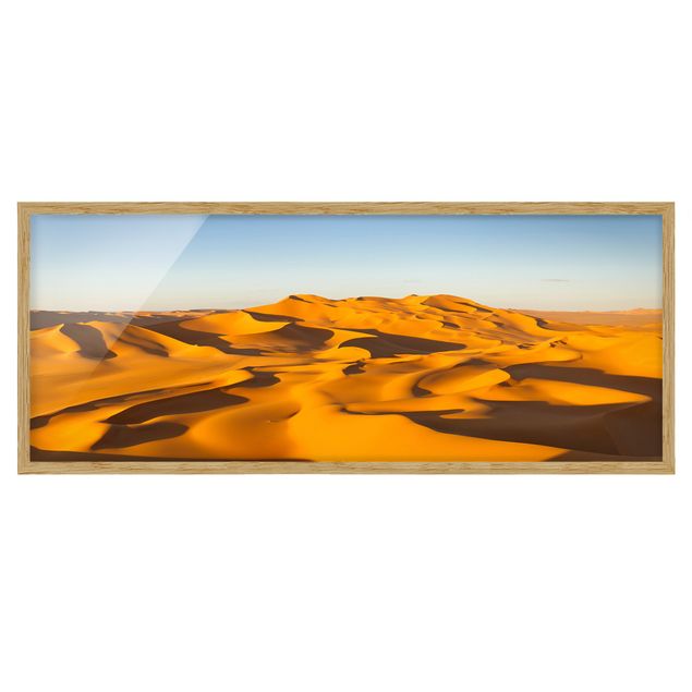 quadro da natureza Murzuq Desert In Libya