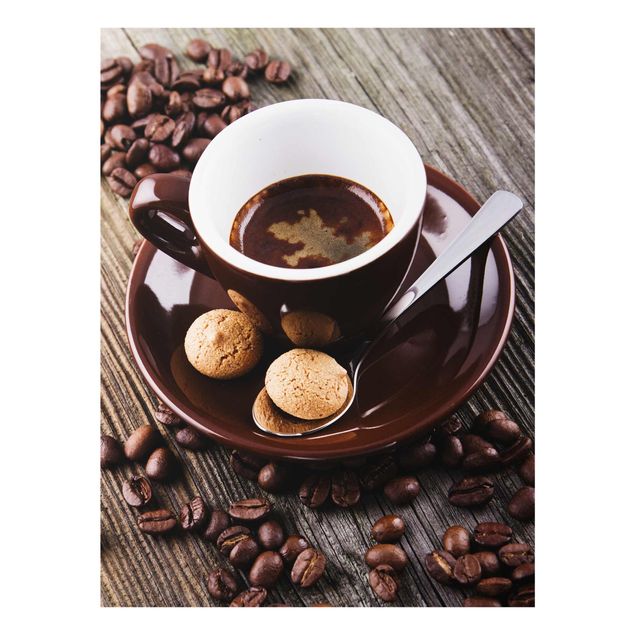 Quadros em marrom Coffee Mugs With Coffee Beans