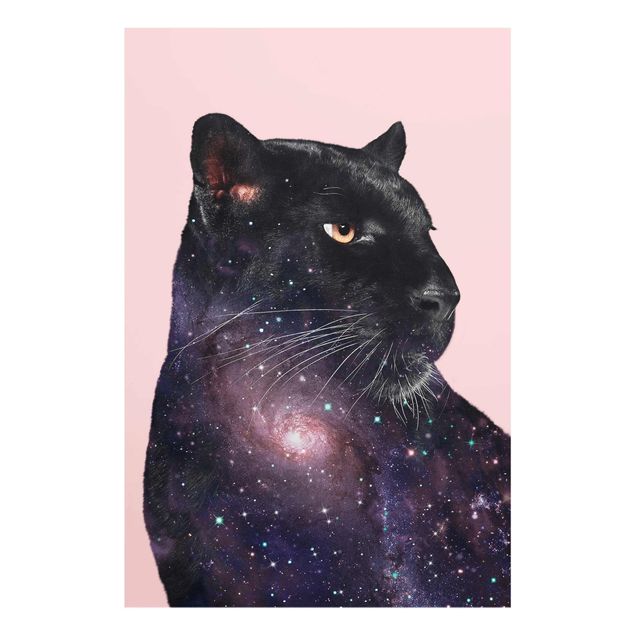 Quadros famosos Panther With Galaxy