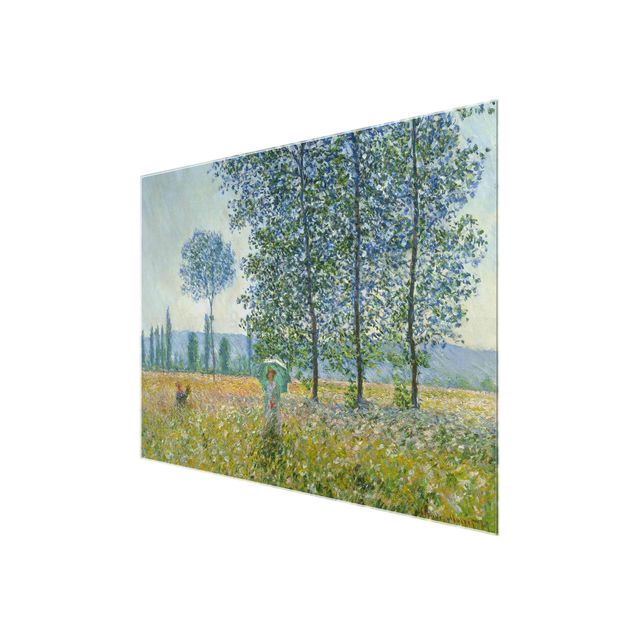 quadros de paisagens Claude Monet - Fields In Spring