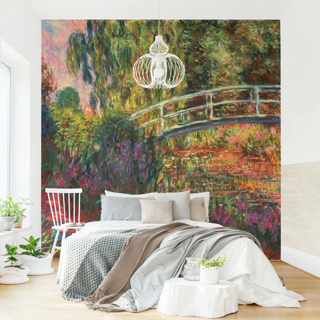 decoraçao para parede de cozinha Claude Monet - Japanese Bridge In The Garden Of Giverny