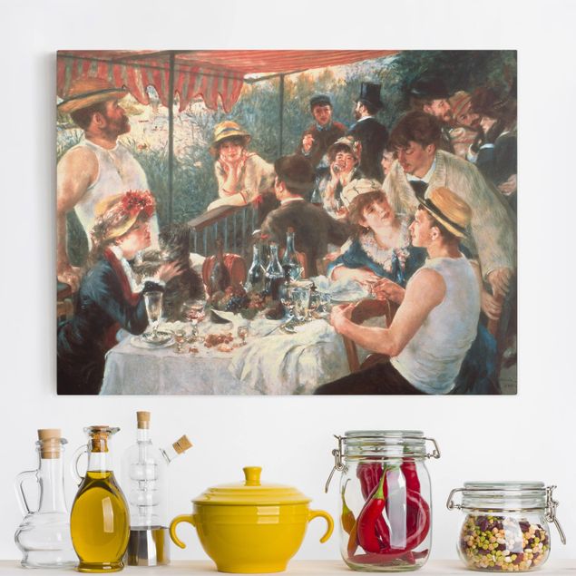 decoraçao cozinha Auguste Renoir - Luncheon Of The Boating Party