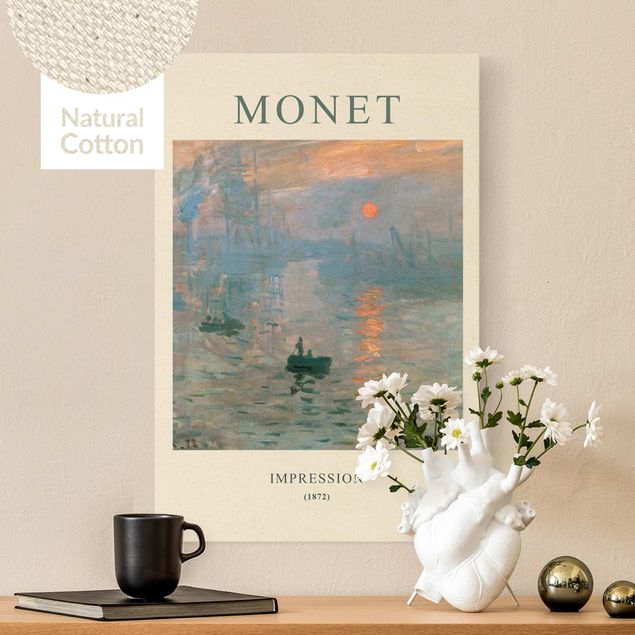 Quadros movimento artístico Impressionismo Claude Monet - Impression - Museum Edition