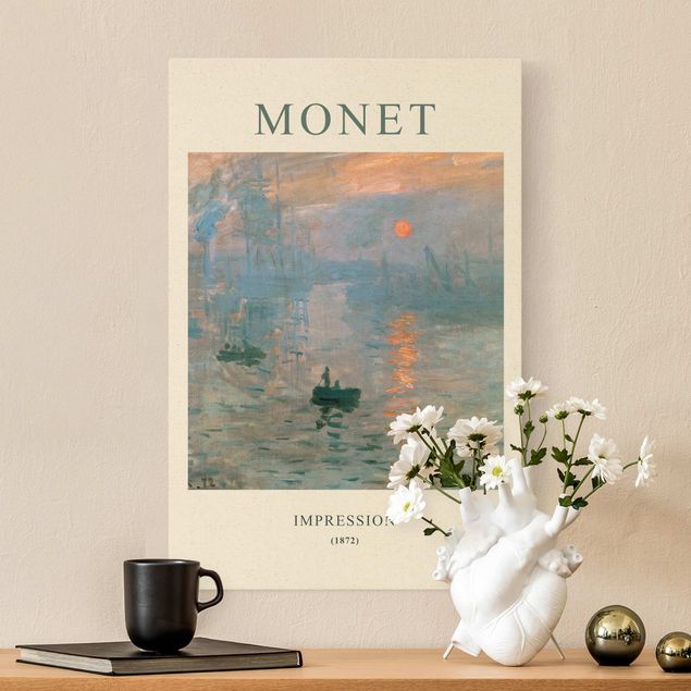 Quadros por movimento artístico Claude Monet - Impression - Museum Edition