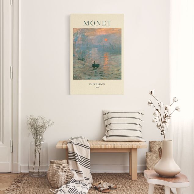 Telas decorativas réplicas de quadros famosos Claude Monet - Impression - Museum Edition