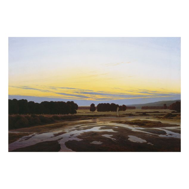 Quadros paisagens Caspar David Friedrich - The large Enclosure