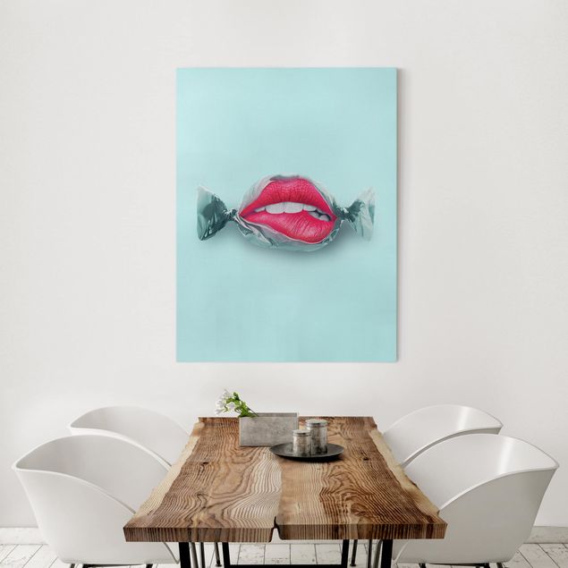 Quadros famosos Candy With Lips