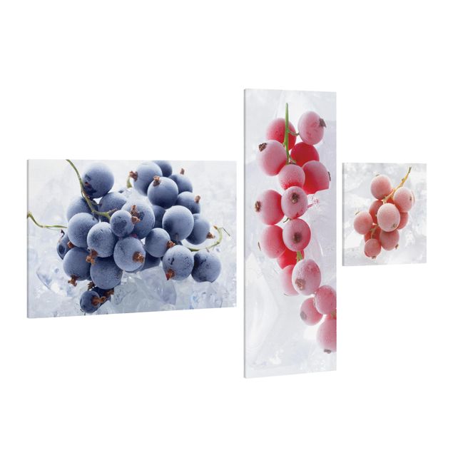 Quadros frutas Frozen Berries