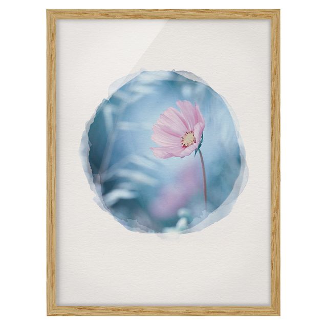 quadro com flores WaterColours - Bloom In Pastel