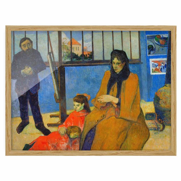 Quadros família Paul Gauguin - The Schuffenecker Family