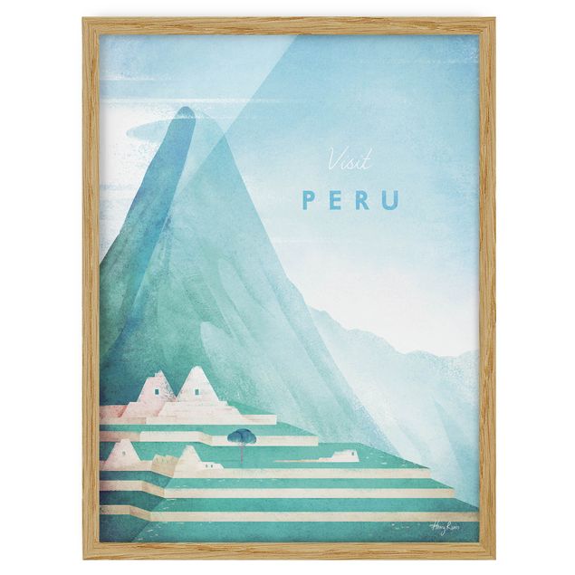 Quadros cidades Travel Poster - Peru