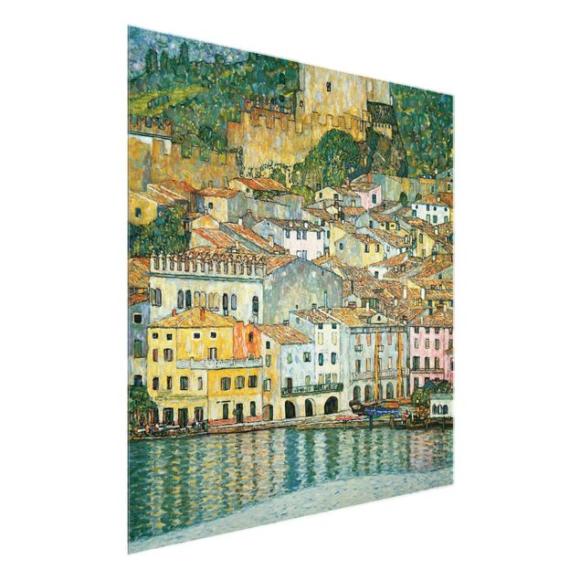 Quadros Itália Gustav Klimt - Malcesine On Lake Garda