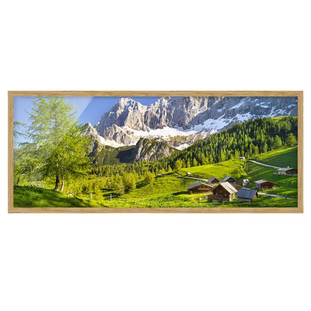 Quadros paisagens Styria Alpine Meadow