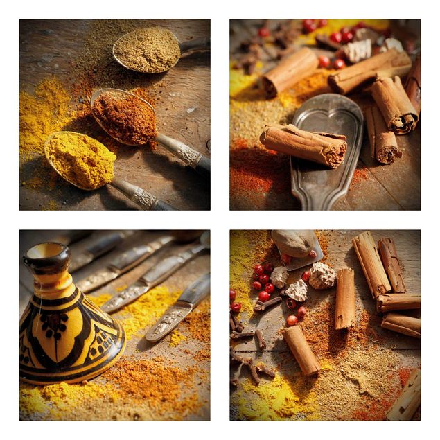 Quadros temperos Oriantal Spices