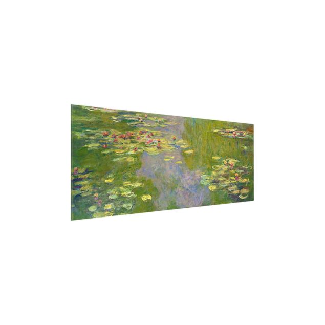 Quadros movimento artístico Impressionismo Claude Monet - Green Waterlilies