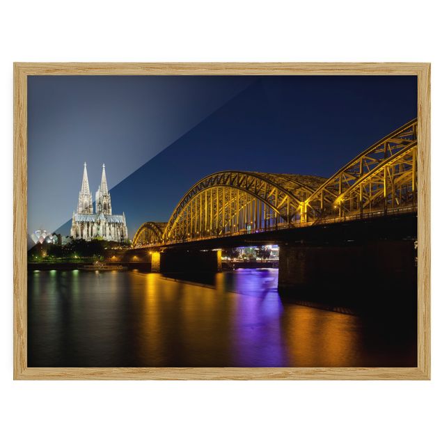quadros para parede Cologne At Night