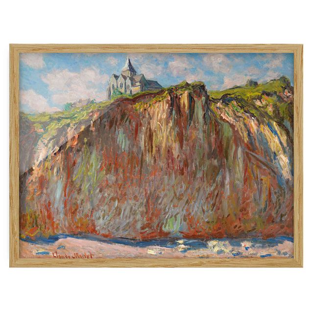 Quadros por movimento artístico Claude Monet - The Church Of Varengeville In The Morning Light
