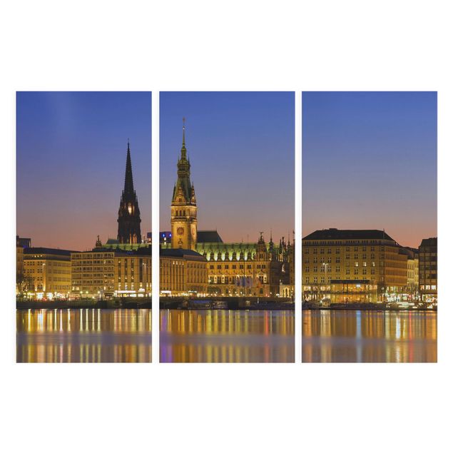 Quadros modernos Hamburg Panorama