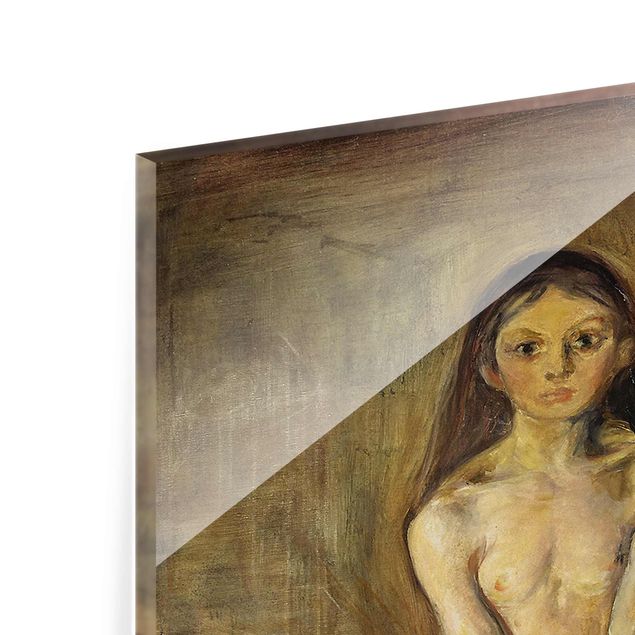 Quadros retratos Edvard Munch - Puberty
