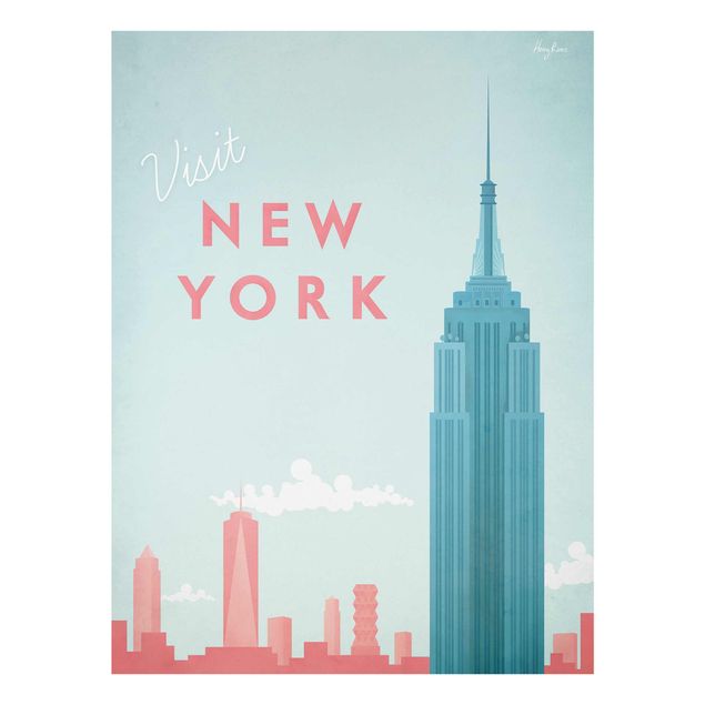 Quadros cidades Travel Poster - New York