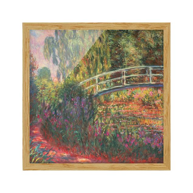 Quadros árvores Claude Monet - Japanese Bridge In The Garden Of Giverny
