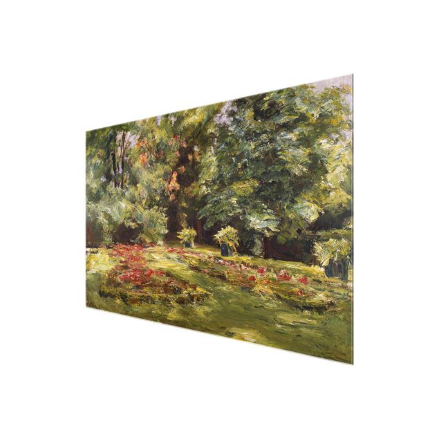 quadros de paisagens Max Liebermann - Flower Terrace Wannseegarten