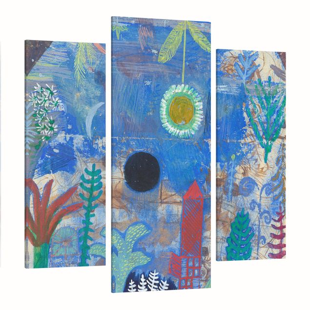 Quadros famosos Paul Klee - Sunken Landscape