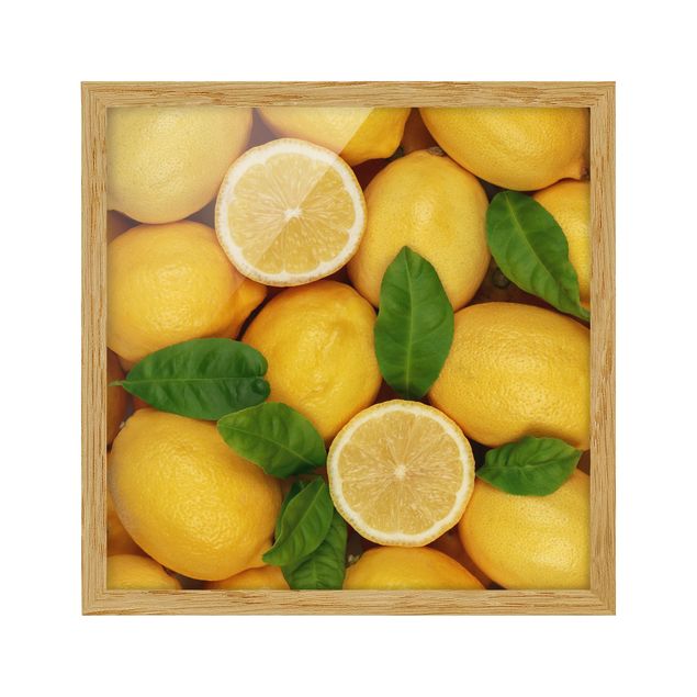 Quadros em amarelo Juicy lemons