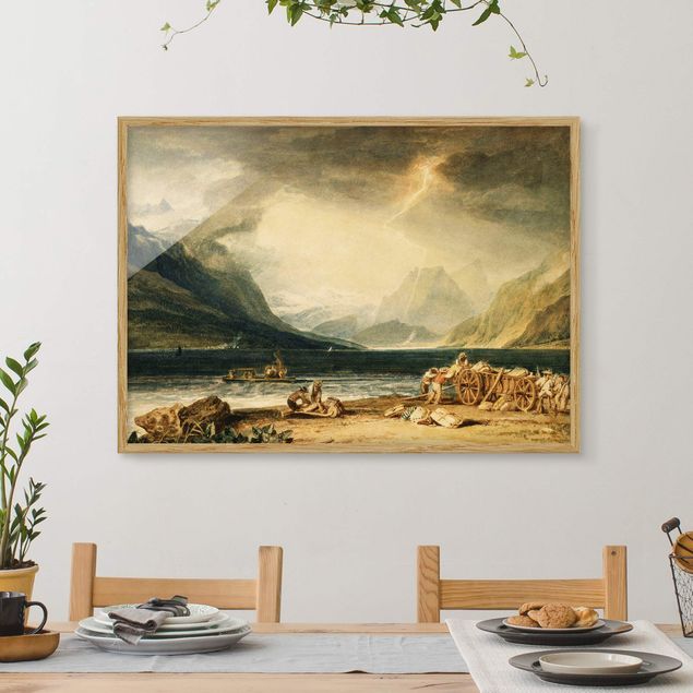 decoraçoes cozinha William Turner - The Lake of Thun, Switzerland