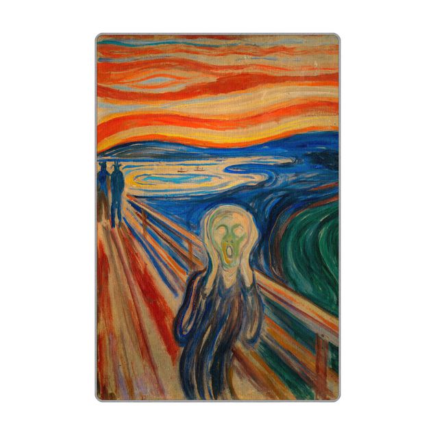 tapetes pequenos Edvard Munch - The Scream