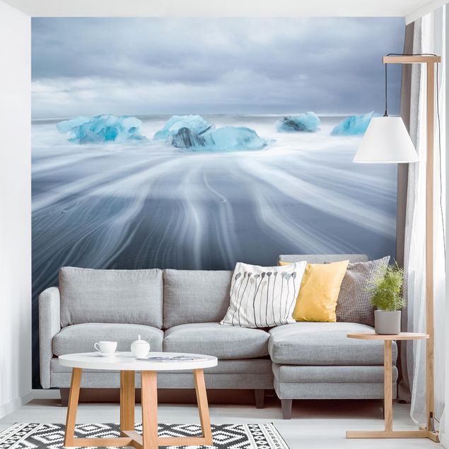 papel de parede moderno Frozen Landscape