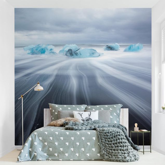 Papel de parede azul Frozen Landscape