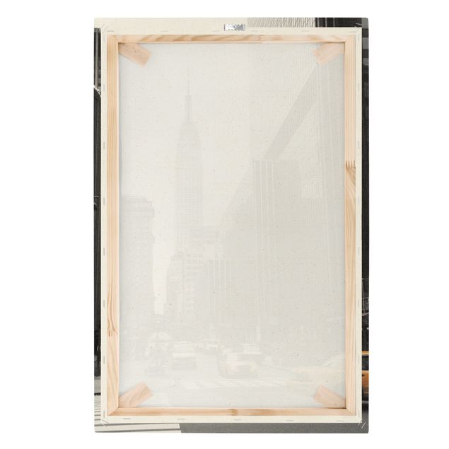 quadros preto e branco para decoração Empire State Building