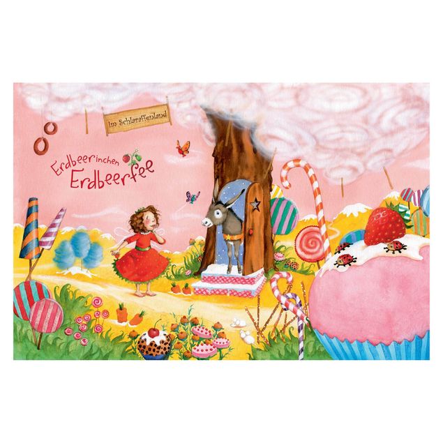 Mural de parede Little Strawberry Strawberry Fairy - Cockaigne