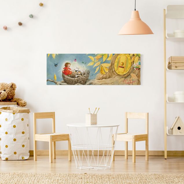 quadros modernos para quarto de casal Little Strawberry Strawberry Fairy - Sparrow