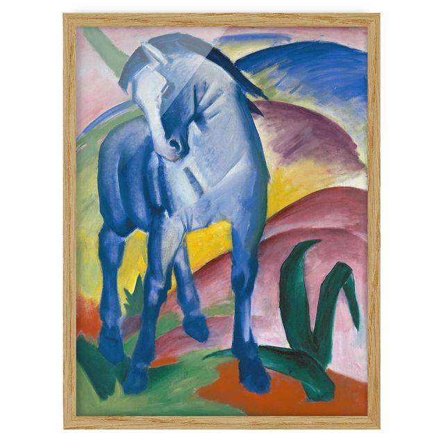 Quadros por movimento artístico Franz Marc - Blue Horse I