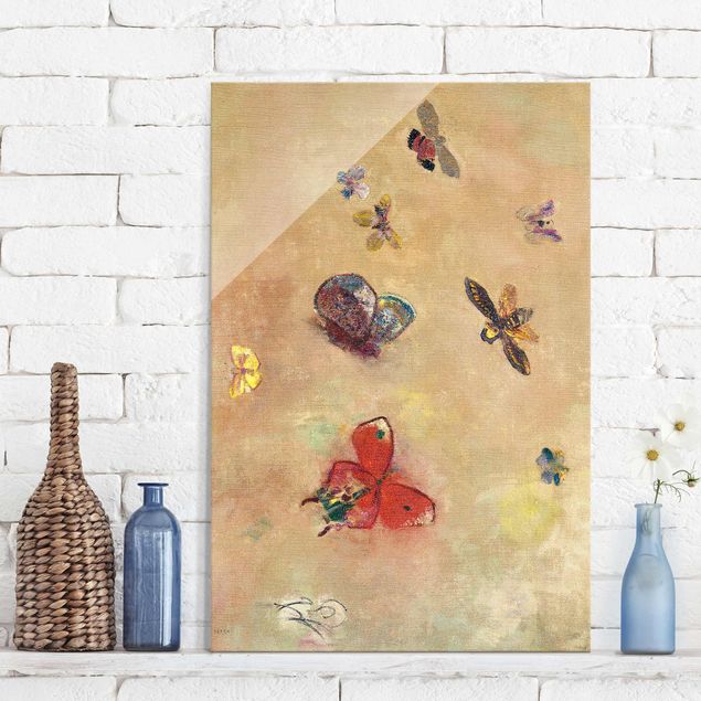 Quadros decorativos Odilon Redon - Colourful Butterflies