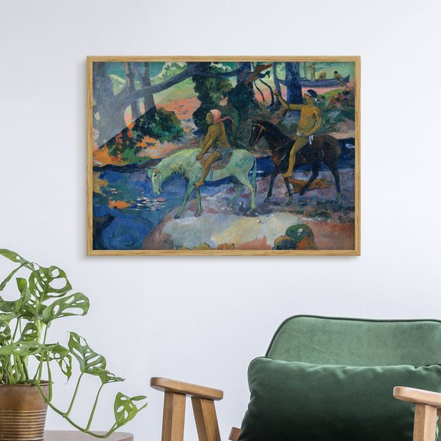 decoraçao para parede de cozinha Paul Gauguin - Escape, The Ford