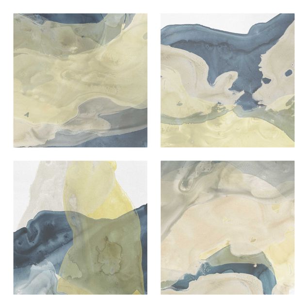 quadros abstratos modernos Ocean And Desert Set II