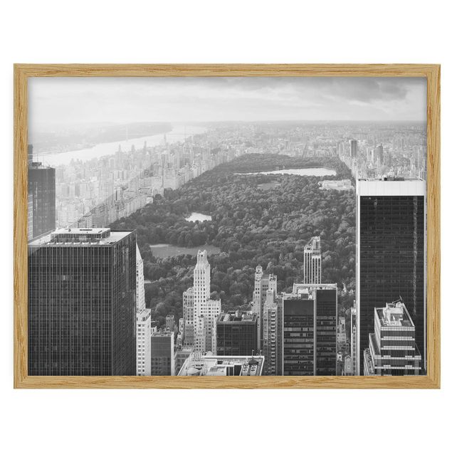quadros modernos para quarto de casal View over the Central Park II