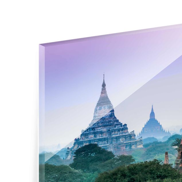 Quadros em vidro paisagens Temple Grounds In Bagan
